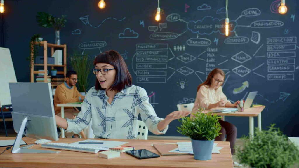 Services web design agency workspace